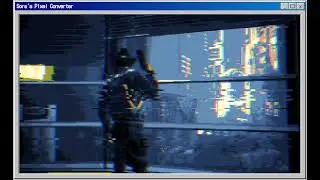 pixel art《cyberpunk2077》