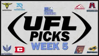 UFL Picks Week 5 | 2024
