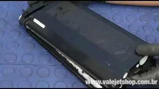 Vídeo Recarga Toner Sharp AL 1000 | AL 1642CS | AL 1645 | AL 1651CS - Vídeo Aula Valejet.com