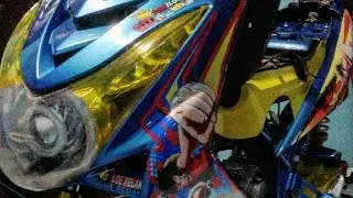 Modifikasi motor matic Mio soul