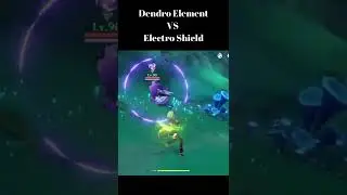 How effective is the Dendro element against Hydro and Electro Shields ?! | Genshin Impact