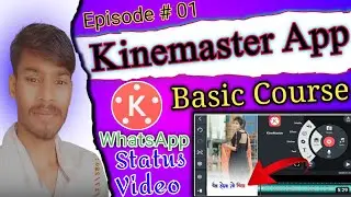 Kinemaster status video Editing //Bhojpuri lyrics status Editing // Kinemaster Video Status #01