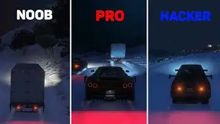 NOOB vs PRO vs HACKER - Grand Theft Auto V
