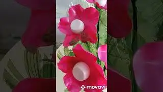 Цветы из пластиковых бутылок 🥀