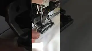 Выметывание петли на швейной машине. Обмётывание прямой петли.