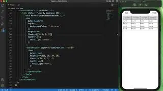 Display Table in React-Native [React-Native Tamil PART 12]