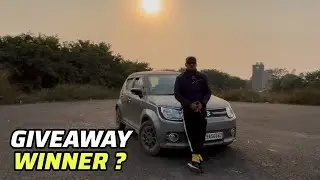 1st Giveaway winner ? 🤔 | 70000km Service done for next road trip.