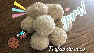 🥥🥥 Easy and quick recipe for COCONUT TRUFFLES and cookie 🍪🥥COCONUT BALLS