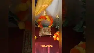 Homemade Stand for ganpati decoration #shorts