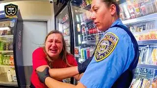 Entitled Karen Picked a Fight With the Wrong Officers | Karens Getting Arrested By Police
