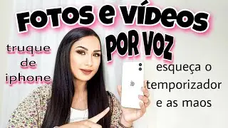 faça fotos e vídeos sem tocar no iphone, truque de iphone para tirar foto e gravar vídeos 