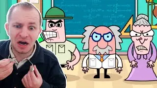 Ученик который разгневал всю школу – Bash the Teacher!   Classroom Clicker [2]