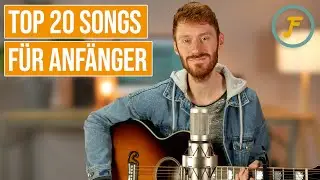 20 Songs für Anfänger mit Gitarre und Gesang