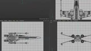 Cinema4D S22 : Polygon Modeling : Part 1 : Setup Reference Images
