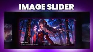 3D IMAGE SLIDER Using HTML, CSS, and JavaScript | Easy Tutorial with Source Code