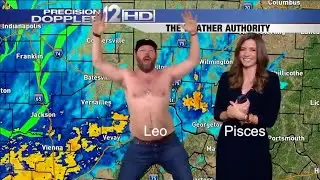 LIVE TV bloopers as zodiac signs
