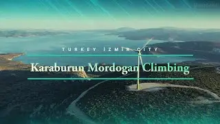 Karaburun Mordoğan Tırmanış #Turkey #izmir #Cinematic #karaburun #mordoğan #climbing #drone #shorts