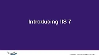 Win2008   Introducing and Installing IIS 7