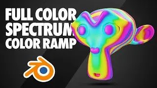 Blender 3D Tips | Full Color Spectrum Color Ramp - Blender 3D Tutorial