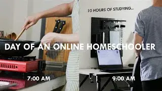 a day in the life of an online homeschooler