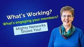 What’s working in your online community? What are members engaging with? Mighty Networks shows you!