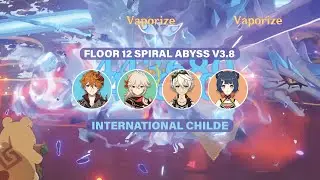 International Childe All Chambers - Floor 12 Spiral Abyss 3.8 (Genshin Impact)