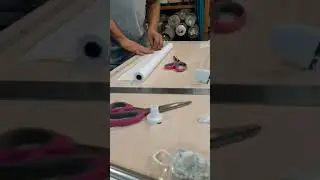 Сборка рулонных штор день-ночь / Assembly of roller blinds