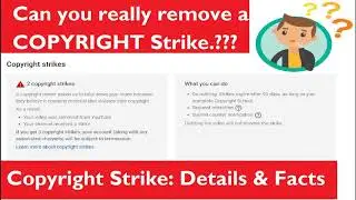How to remove Copyright Strike On YouTube Video l Copyright Strike Remove Request letter