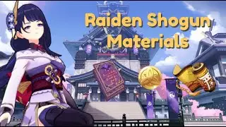 Everything YOU Need For Baal! | Raiden Shogun Acsension and Talent Materials Guide