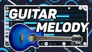 How To Make GUITAR MELODY in Fl Studio Mobile 4.4.5 | Guitar strumming in fl studio mobile