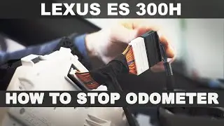 How to stop odometer without an odometer correction tool | LEXUS ES 300H