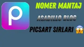 Picsartda Nomer Mantaj Qilish 2023