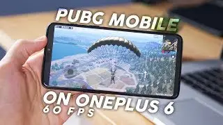 Playing PUBG Mobile On Oneplus 6 at 60FPS | Best Phone for Gaming!