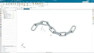 2. NX modeling - Chain making (쇠사슬 만들기)