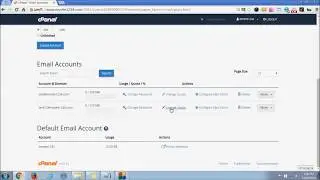 How to create an email account in cPanel