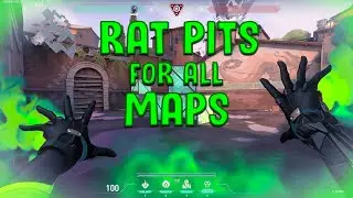 BEST VIPER RAT PITS FOR ALL MAPS 2022 - VALORANT VIPER GUIDE