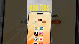 iOS 18 Widget You Must Try! 🔥
