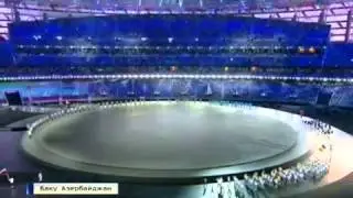 Открытие Европейских игр в Баку
