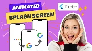 Animated Loading Splash Screen In Flutter | Splash Screen Flutter | Flutter Animations | Lottie