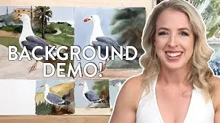 Elevate Reference Photos with Innovative Watercolor Backgrounds