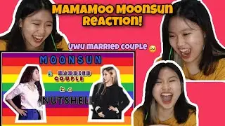 MAMAMOO Moonsun: A Married Couple in a Nutshell First Time Reaction! By Meme Moo 😆