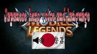 How to change japanese language and hero voice/ mobile legends