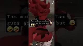 Garry's mod five nights at anime 3D the foxy playmodel  is kind of sus