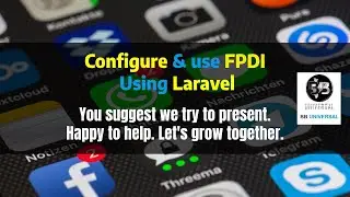 Configure and use FPDI using Laravel.