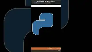 Python Logo in Python with Turtle 🐢 Graphics|