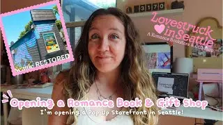 I'm Opening a 🎀Romance Book📖 & Gift Shop in Seattle!