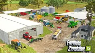 I Bought A Old Souther Farm? (New Map) | Farming Simulator 25