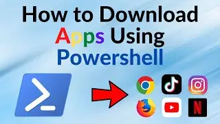 How Download Apps Using Powershell Start-BitsTransfer (Very Easy)