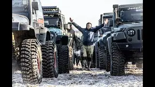 Jeep Wrangler против Уаз