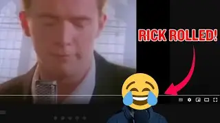 GuitarGuy gets rickrolled twice on camera 📹😂 [GER]